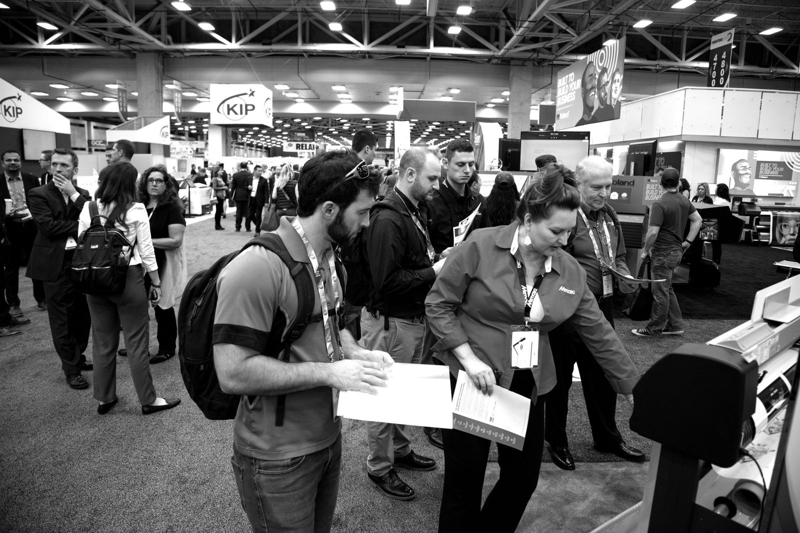 Printing united 19 show floor